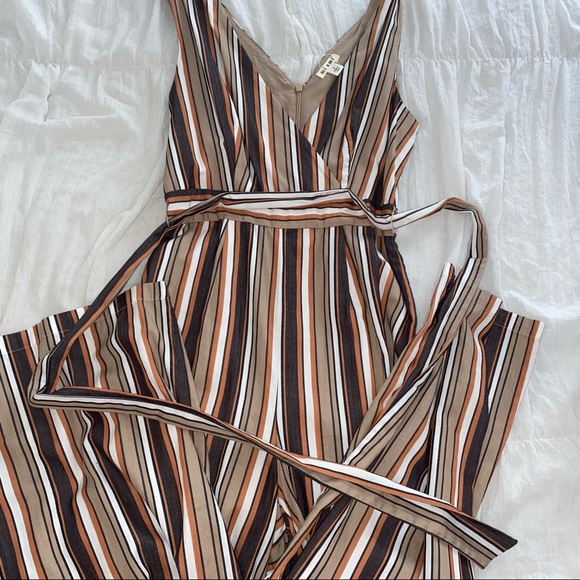 Striped Jumpsuit - Picture 3 of 7